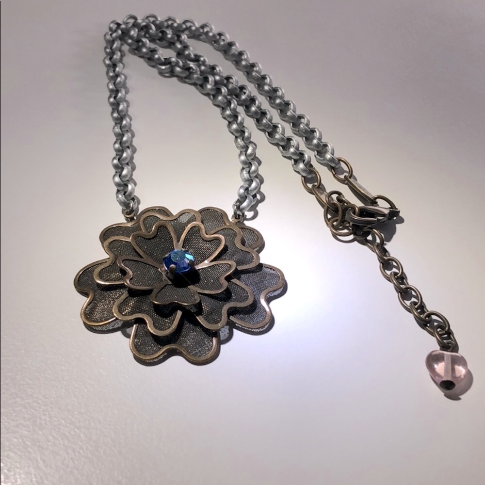 Sabika Vintage Romantic Flower Choker SV642